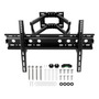 Soporte Tv Pared Inclinable Y Giratorio 32 A 80 Pulgadas 60k Negro