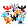 Figuras De Acción Blandas Heroes Goo Jit Zu Minis 10 Piezas