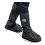 Cubrezapatos Impermeables Reutilizables Plegables Antidesliz Negro Xl
