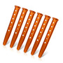 Estacas De Aluminio Para Tiendas 6 Piezas Resistencia Alta Orange