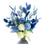 Hortensias Artificiales 14x15 Pulgadas Azul Cielo Decoración