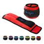 Polainas Para Tobillo Neopreno 1-10 Kg Resistentes Unisex 5 Lbs X 2 (10lbs De Par) Rojo