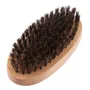 Cepillo Para Barba Cerdas Naturales De Jabalí Mango Madera