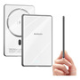 Banco De Energía 5000mah Ultradelgado Para iPhone Con Magsaf Blanco