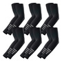 6 Mangas Para Brazos Uv Protección Solar Deportes Talla Únic