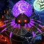 Araña Inflable Halloween 150 Cm Con Luces Led Decoracion Ext
