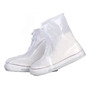 Cubrezapatos De Lluvia Impermeables Antideslizantes Reutiliz Blanco M5.5-7