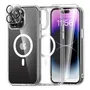 Kit 3 En 1 Funda Transparente iPhone 11 Protector Y Mica Cám Transparente