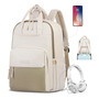 Mochila De Viaje Impermeable Para Laptop 15.6 Pulgadas