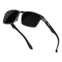 Gafas De Sol Polarizadas Fibra De Carbono Para Hombre Negras