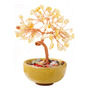 Árbol De Cristal De Citrino Natural Hecho A Mano Decoración
