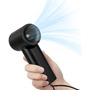 Mini Ventilador Portátil Recargable 5 Velocidades Negro