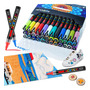 Juego De 36 Marcadores Acrílicos Multisuperficie 4mm Assorted