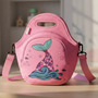 Bolsa De Almuerzo Neopreno Sirena Rosa Para Niños Y Niñas Sirena Rosa