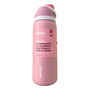 Botella De Acero Inoxidable 945 Ml Color Cuarzo Rosa Sin Bpa