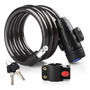 Candado De Cable De 12mm Para Bicicleta Alta Seguridad 120cm Color