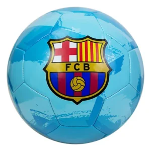 Balón De Fútbol Oficial Barcelona Pvc Alta Calidad 1 Unidad Verde Azulado (brush Teal)