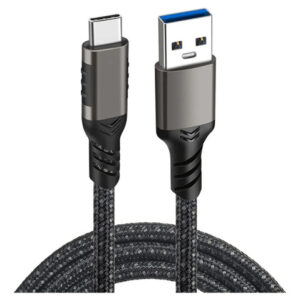 Cable Usb Tipo C 2 Metros 60w Carga Rápida 10gbps Trenzado