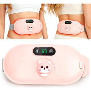 Almohadilla Térmica Menstrual Inalámbrica Rosa 5000mah 6 Niv Rosa