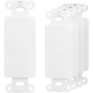 Placa De Pared Decorativa Blanco Paquete De 5 Unidades 0 Pue
