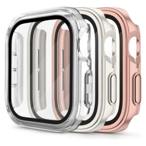 Funda Rígida Para Apple Watch Series 7 8 9 De 41mm 3 Unidade