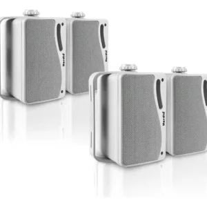 Altavoces Pasivos Para Exteriores 3.5 Pulgadas Impermeables Blanco