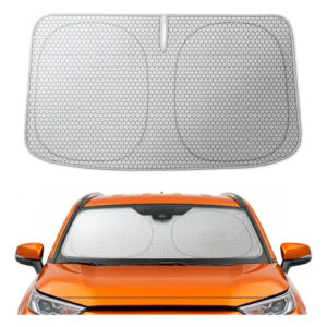 Parasol Plegable Para Parabrisas Coche 163x86 Cm Grafeno Uv
