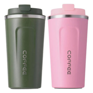 Termo Taza Acero Inoxidable 510ml Doble Aislamiento 2pcs