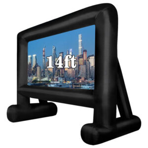 Proyector Inflable 14 Pies Pantalla 16 9 Para Fiesta Exterio