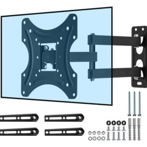 Soporte De Pared Para Tv De 32 A 55 Pulgadas Metal 22 Kg Acero Súper Reforzado