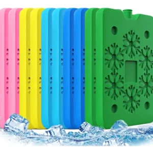 Hielos Reutilizables Multicolor 10 Piezas Para Lonchera Xl Multicolor