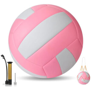 Voleibol Tamaño 5 Suave Interior Y Exterior Con Bomba Y Bols