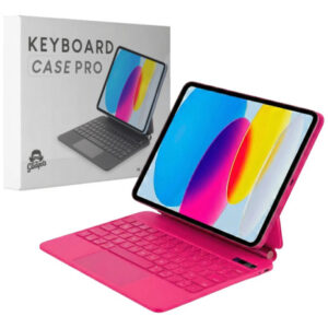 Funda Teclado Magnético Flotante Para iPad Con Retroiluminac Rgb