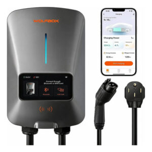 Cargador Ev Nivel 2 40a Con Wifi Cable 7 6 Metros Para Auto
