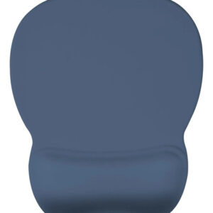 Mouse Pad Ergonómico Azul Con Reposamuñecas Antideslizante 2 Azul Diseño Impreso
