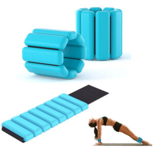 Polainas De Silicona Ajustables Para Entrenamiento De Fuerza