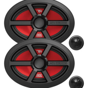 Altavoces De Componentes De 6x9 Pulgadas 60w Rms Con Woofer