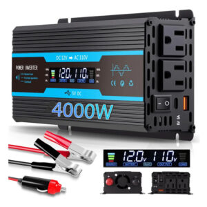 Inversor De Corriente 12v A 110v 700w 4000w Usb Para Auto