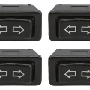 Interruptores De Ventana Para Automóvil 4 Piezas 12v 20a Bas