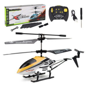 Helicóptero Rc Mini Recargable Luz Led Control Remoto Niños