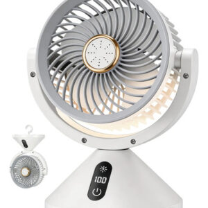 Ventilador De Escritorio Portátil Silencioso Usb Blanco 100