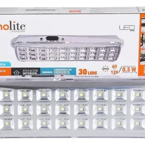 Lámpara Led Recargable Portátil Ideal Para Camping Y Emergen Blanco
