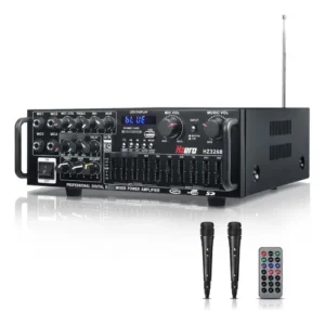 Amplificador De Audio Estéreo Bluetooth 2.1 Canales 2000w