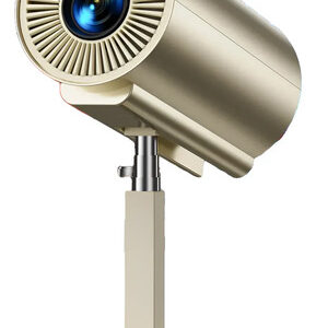 Proyector Portátil 4k Mini 300 Ansi Wifi6 Pantalla 150 Pulga Champán