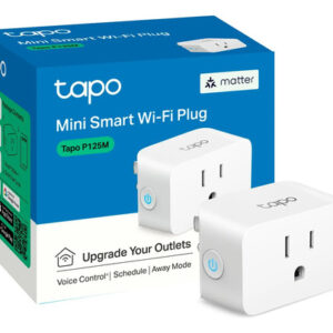 Enchufe Inteligente 15a 1800w Compatible Con Tapo Matter Blanco