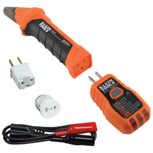 Kit Localizador De Interruptores Ohmímetro Voltímetro Baterí