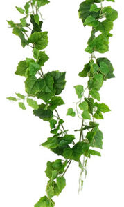 Planta Colgante Artificial Hoja De Uva 180 Cm Decoración Diy