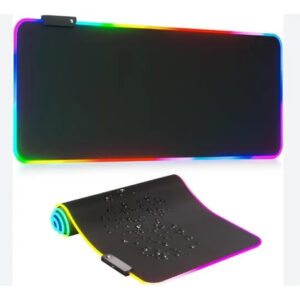 Alfombrilla Gamer Rgb Xxl 800x300mm Antideslizante Multicolo Multicolor