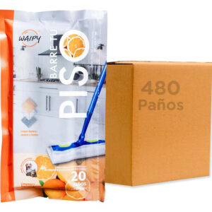 Paños Secos De Limpieza Efectivos Aroma Cítrico 480 Unidades