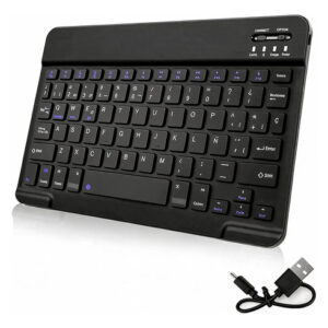 Teclado Inalámbrico Bluetooth 12 Pulgadas Español Incluye Ñ